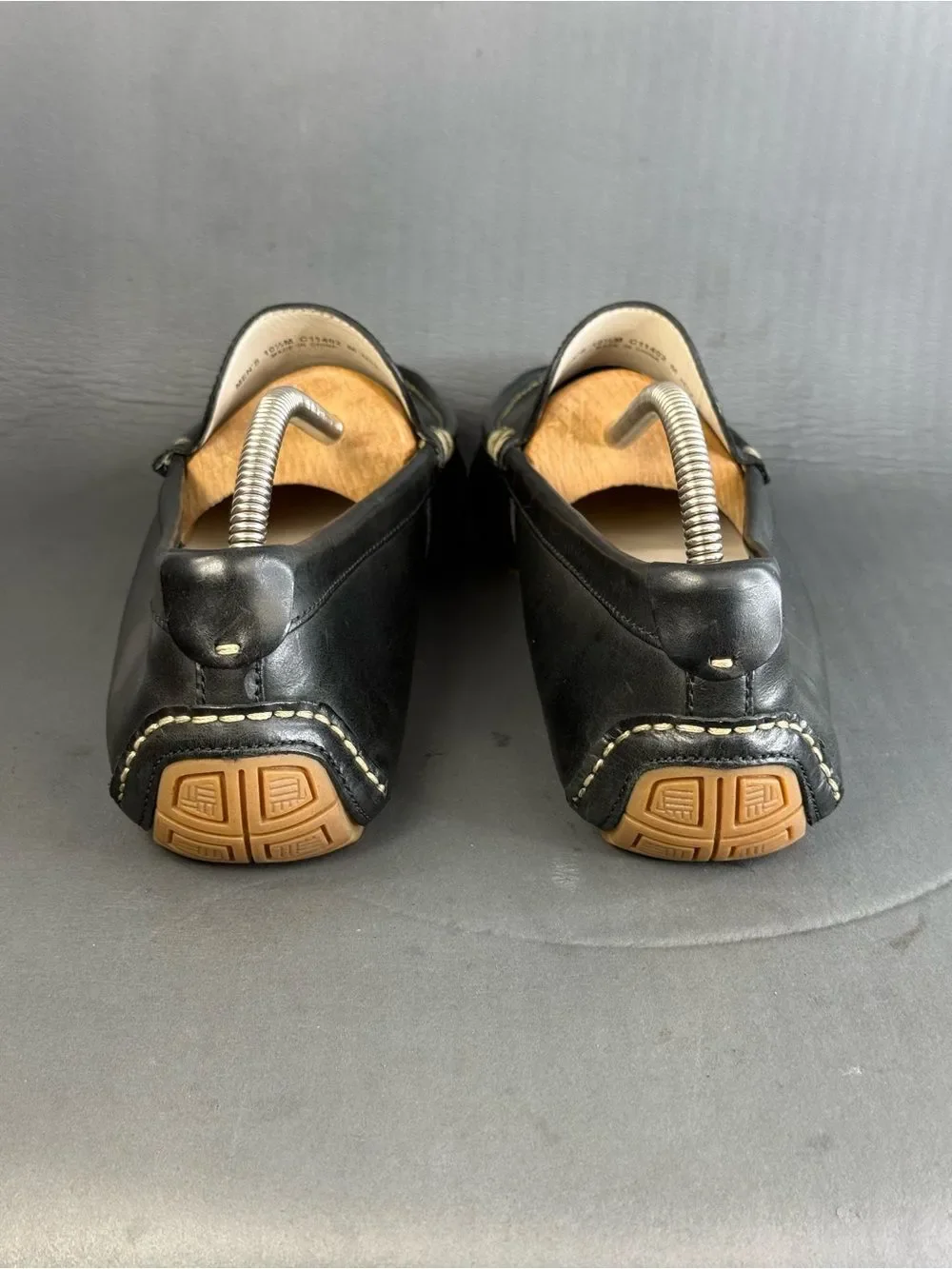 Cole Haan Somerset Venetian Loafers II Black leather mens size 10.5